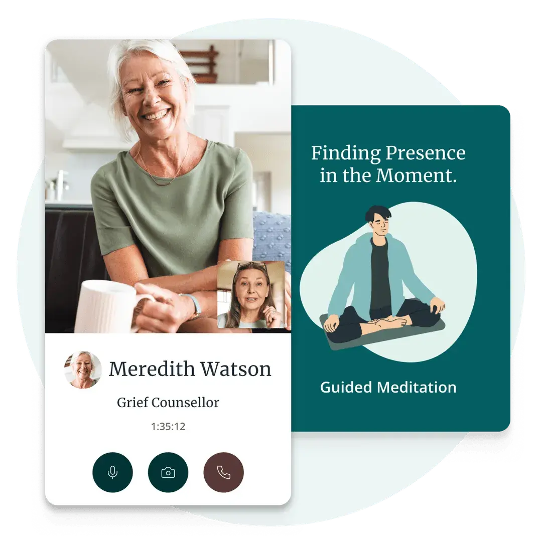 grief and wellbeing aftercare services